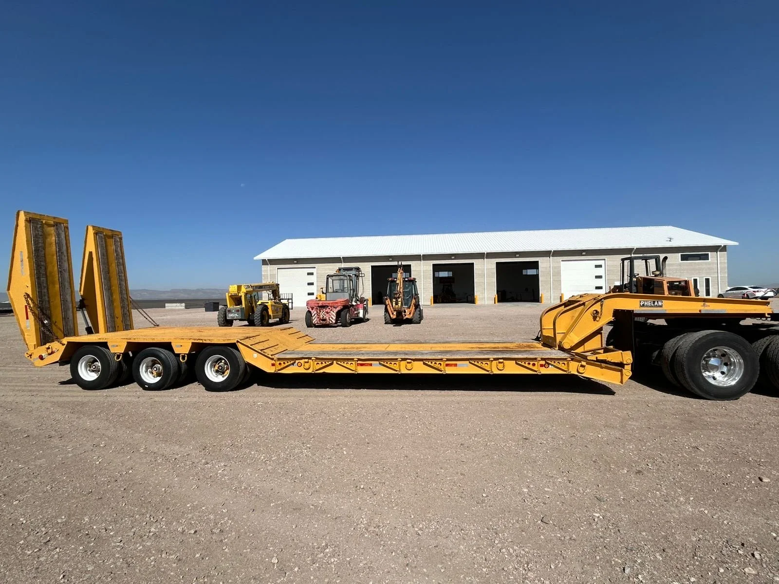 1991 TALBERT PHELAN Lowboy Camabaja - Image 4