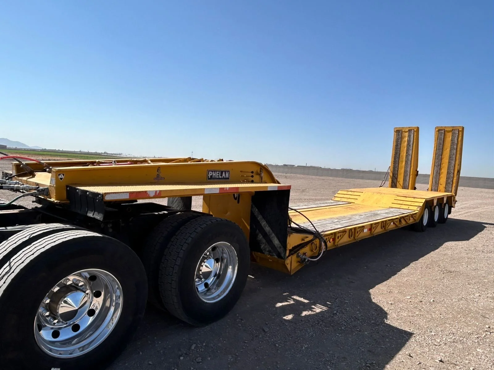 1991 TALBERT PHELAN Lowboy Camabaja - Image 7