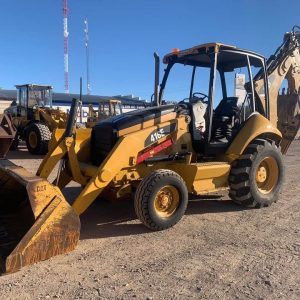 2008 CAT 416E retroexcavadora