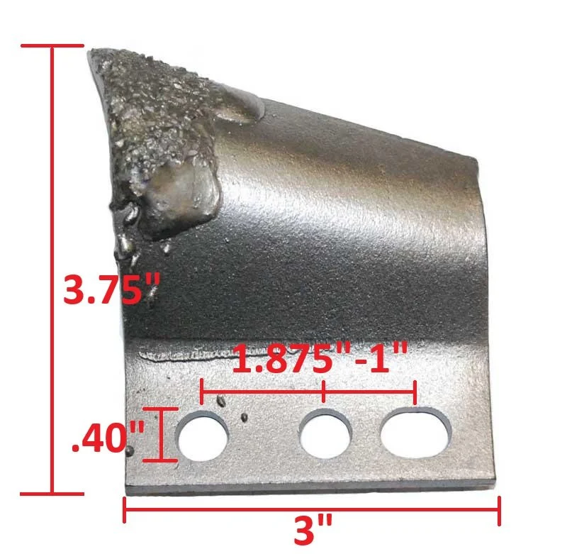 CUCHILLA TOOTH LH B136025 DITCH WITCH® 136-025