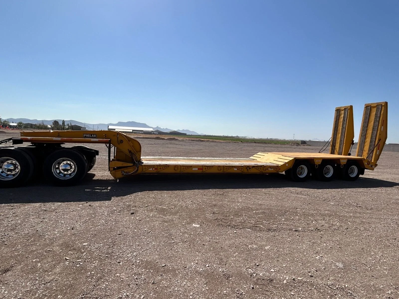 1991 TALBERT PHELAN Lowboy Camabaja - Image 9