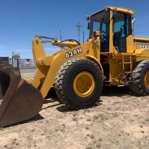 1999 John Deere 624G Cargador Frontal Pay Loader